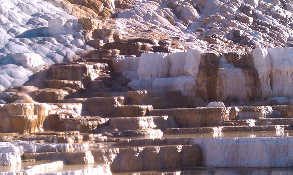 4 Mammoth Hot Springs in Yellowstone National Park must see top things to do RV trip