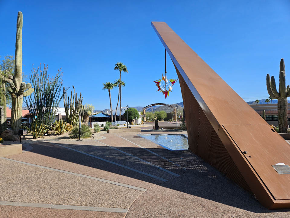 6 See the famous Carefree Sundial in Carefree Arizona top things to do RV trip