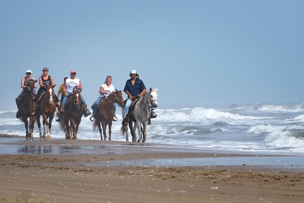 Top things to do South Padre Island Texas RV tripHorseback riding on the beach