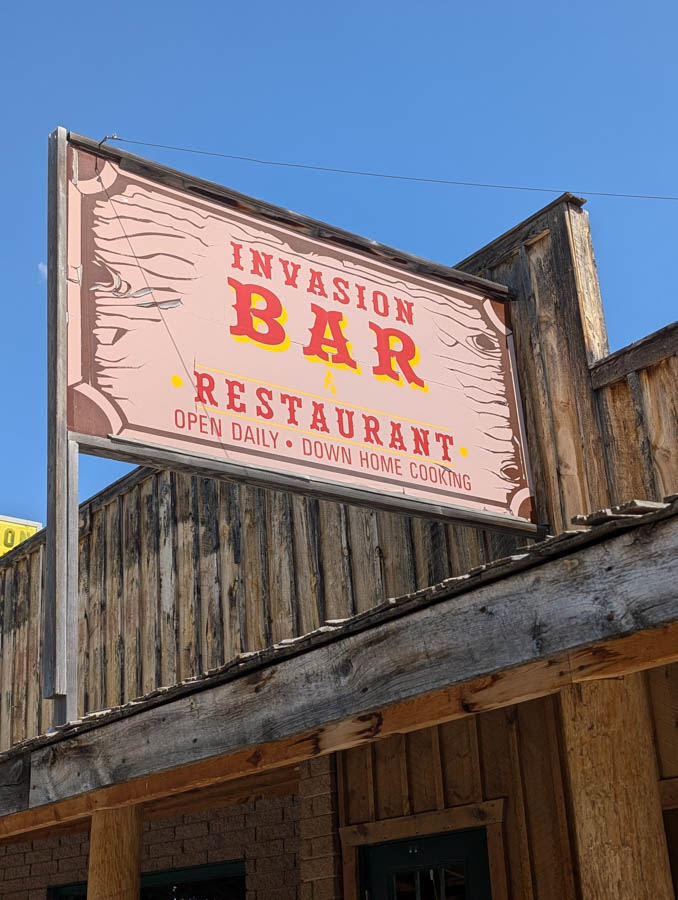 Must visit Kaycee Wyoming Chris Ledoux Monument Park Store Invasion Bar and Grill
