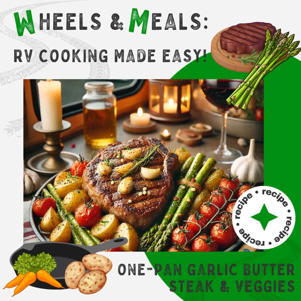 One-Pan Garlic Butter Steak & Veggies