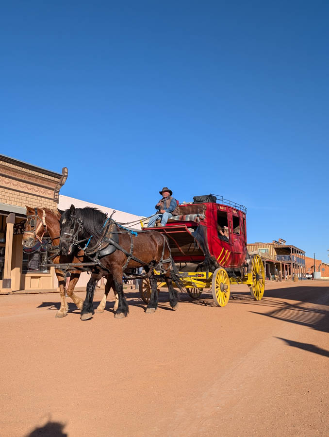 9 Ride a Stagecoach in Tombstone Arizona top things to do must do RV trip