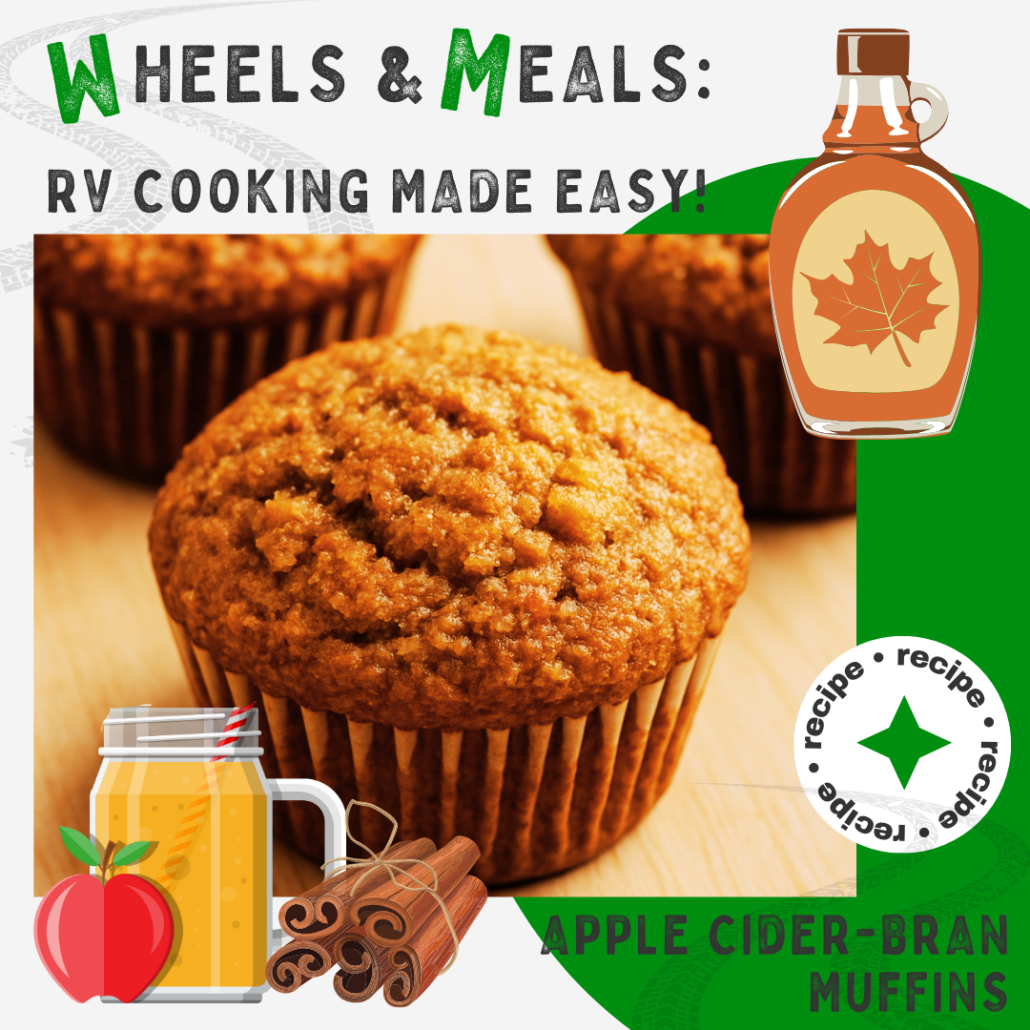 Apple Cider-Bran Muffins