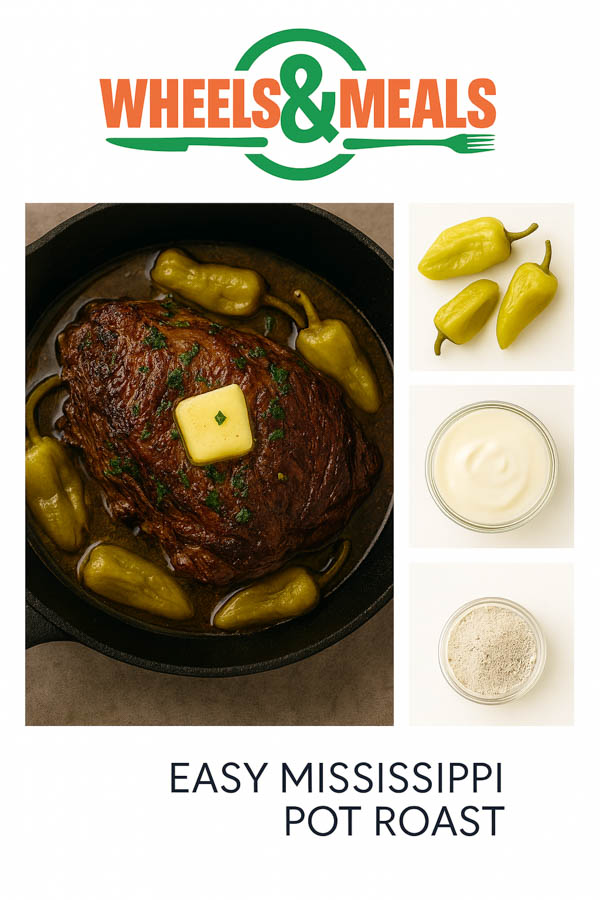 Easy Mississippi Pot Roast