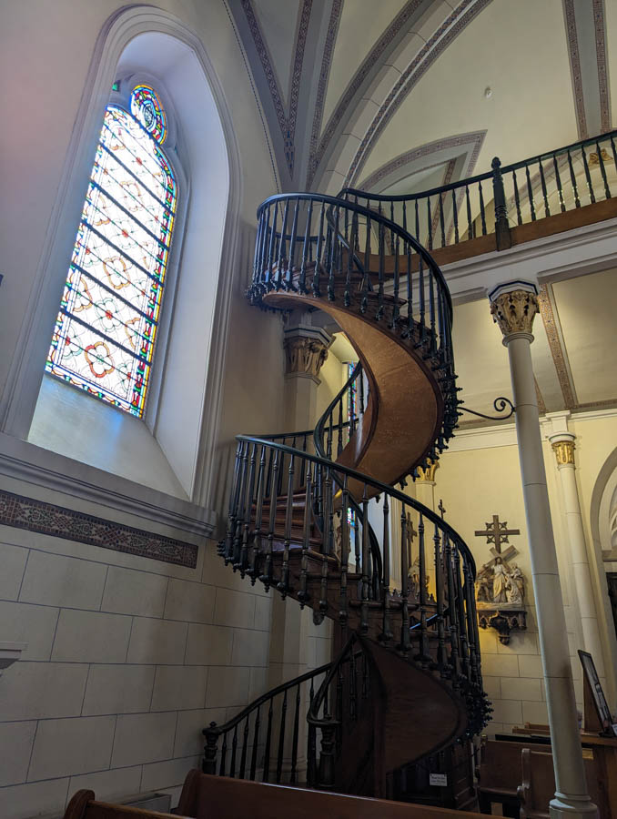 3 San Loretto Chapel iconic landmark and site in Santa Fe must see top things to do
