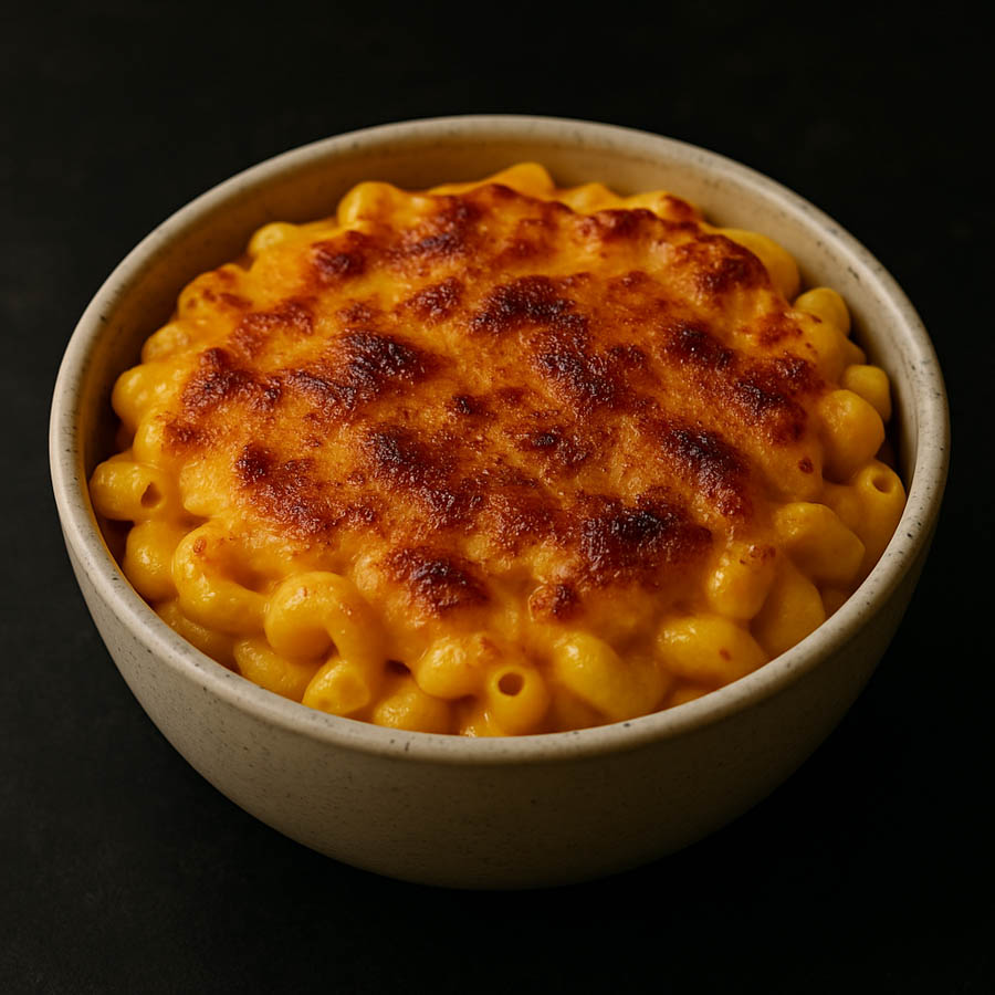 Butternut Squash Mac and Cheese alone