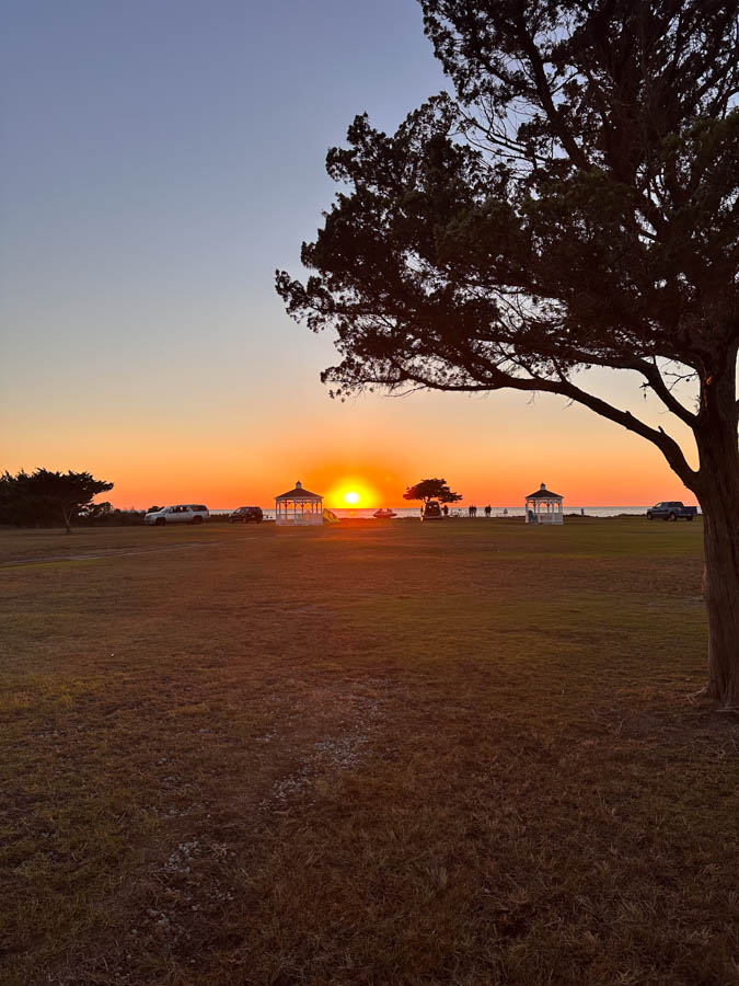 Drive the National Seashore for amazing sunsets top things to do Outer Banks OBX NC