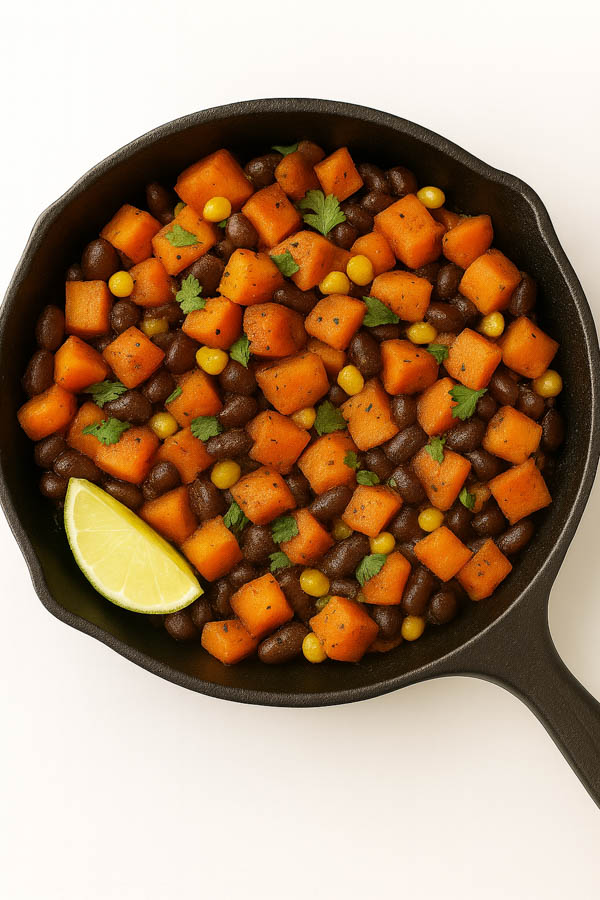 Sweet Potato and Black Bean Skillet
