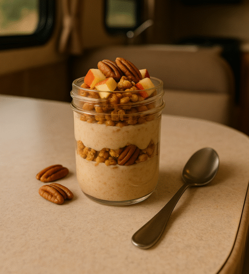 Yogurt Parfait in RV Kitchen