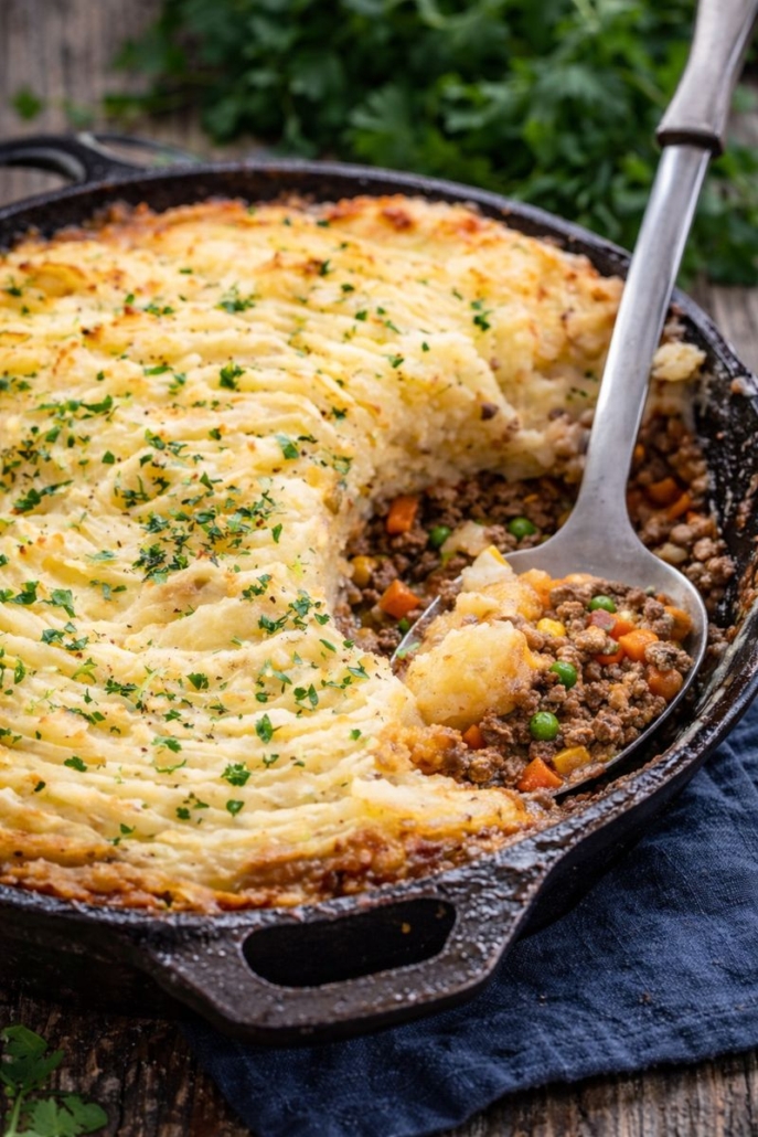 Cozy Shepherd Pie Alone